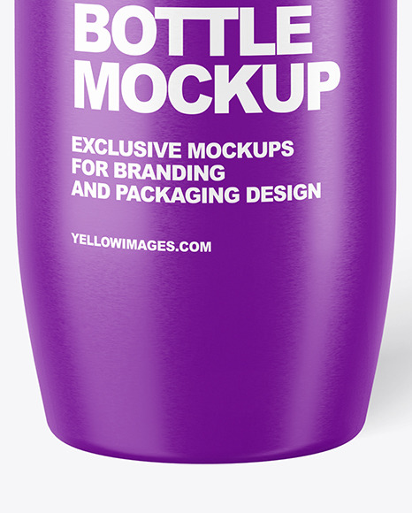 Glossy Sport Bottle Mockup PSD #1