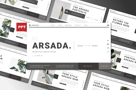 ARSADA Powerpoint Template