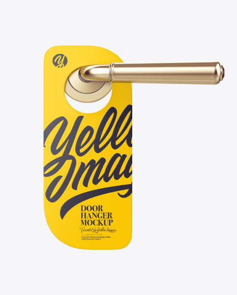 Door Hanger Mockup