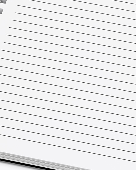 Notebook With Writing Pen Mockup PSD #4