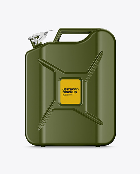 Fuel Jerrycan   Front View PSD #2