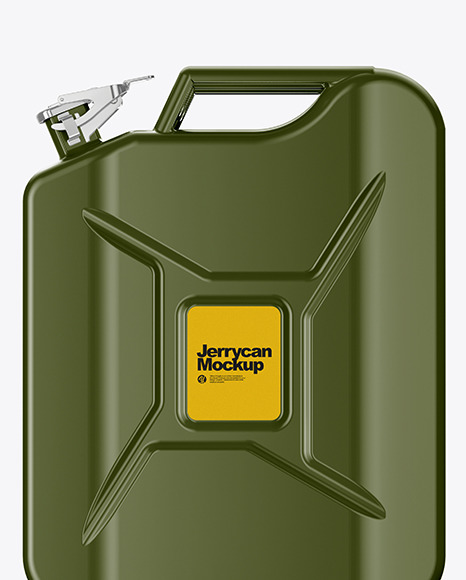 Fuel Jerrycan   Front View PSD #1