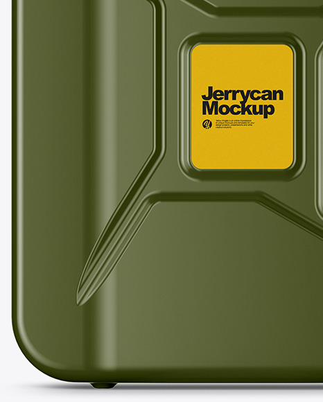 Fuel Jerrycan   Front View PSD #6