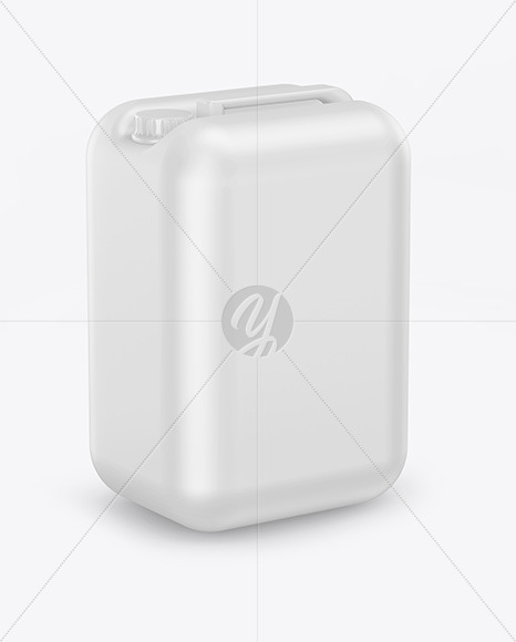 Plastic Jerrycan Mockup PSD #3