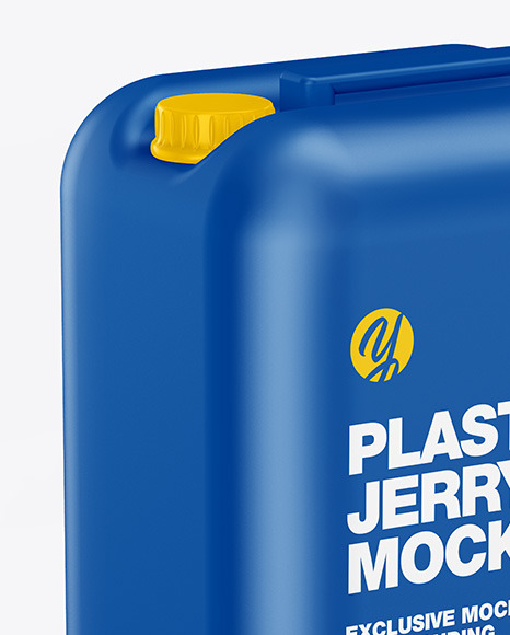 Plastic Jerrycan Mockup PSD #2