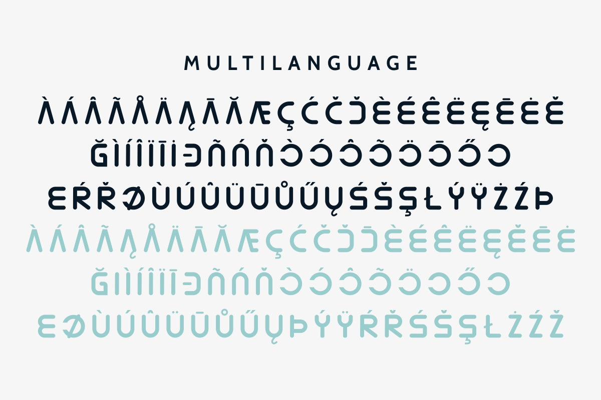 Verwalter Futuristic Font