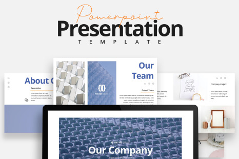Clean and Neat Company Pitch Deck Template