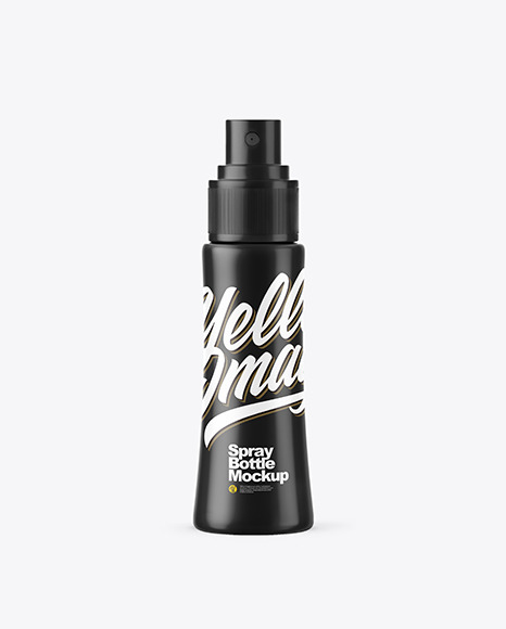 Spray Bottle Mockup