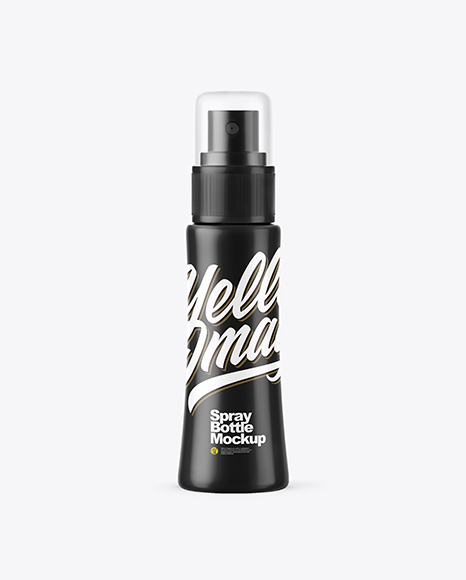 Spray Bottle Mockup PSD #2