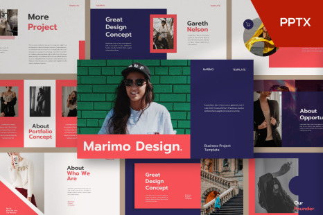 Marimo Powerpoint Template