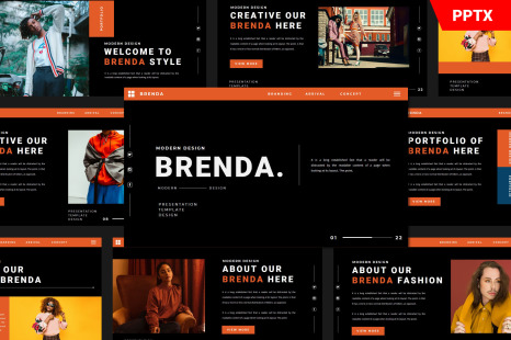 BRENDA Powerpoint Template