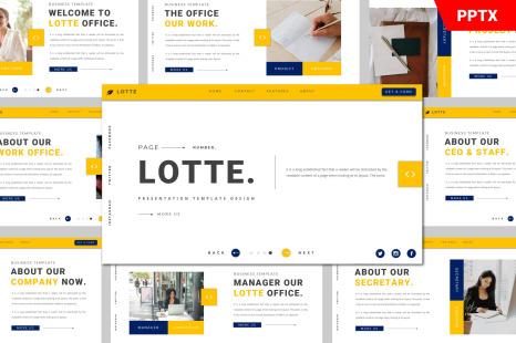 LOTTE Powerpoint Template