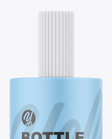 Matte Bottle Mockup PSD #2