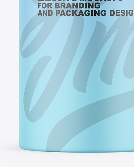 Matte Bottle Mockup PSD #1