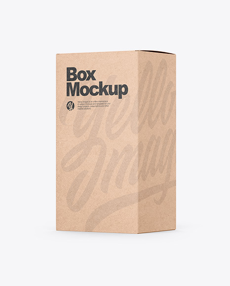 Karft Box W  Blister Pack Mockup PSD #3