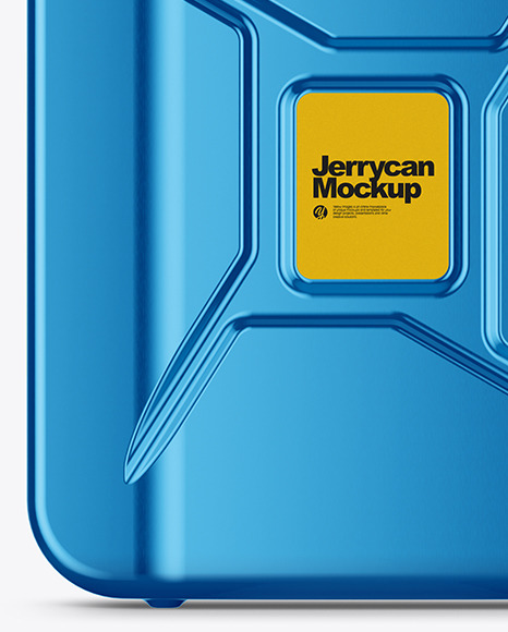 Metallic Fuel Jerrycan   Front View PSD #6