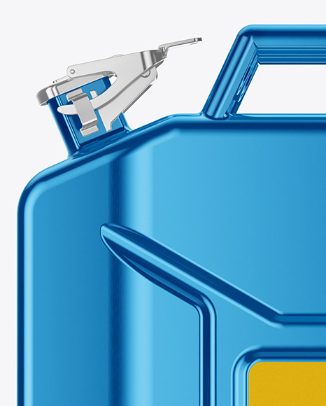 Metallic Fuel Jerrycan   Front View PSD #7