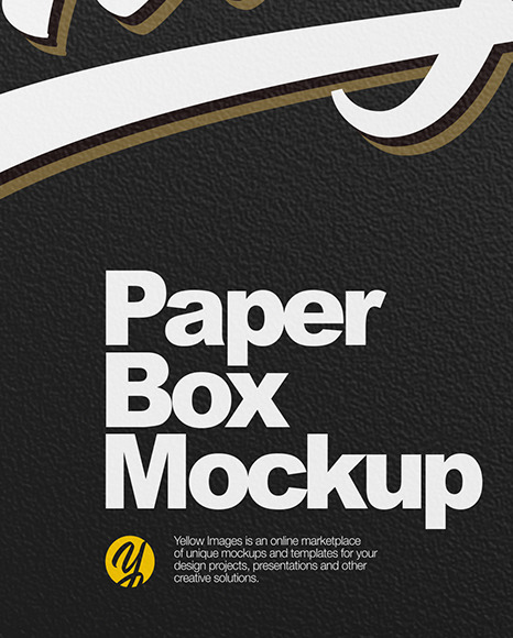 Box with Handles Mockup PSD #1