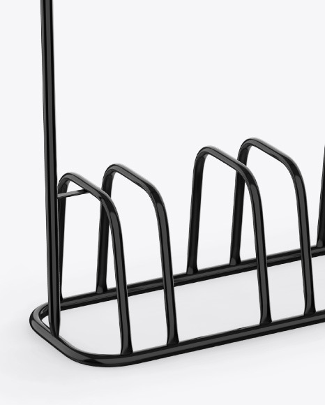 Bike Parking Mockup PSD #1