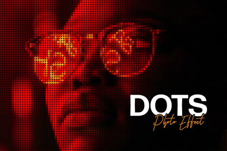 Matrix Dot Effect for Photoshop