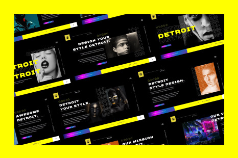 DETROIT Powerpoint Template