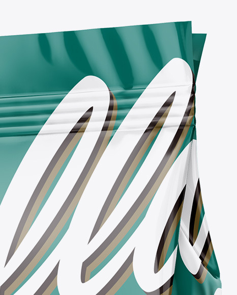 Glossy Food Bag Mockup PSD #2