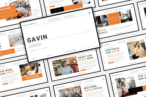 GAVIN Powerpoint Template
