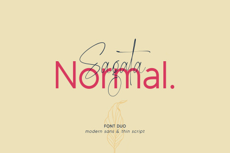 Sagata Normal - Font Duo