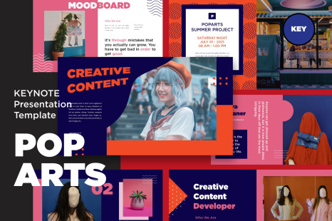Poparts Keynote Template