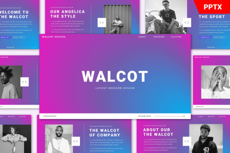 WALCOT Powerpoint Template