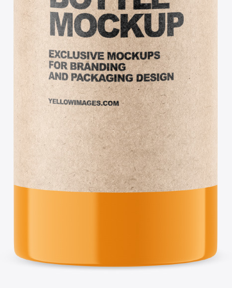 Glossy Plastic Sanitizer Bottle Mockup PSD #6