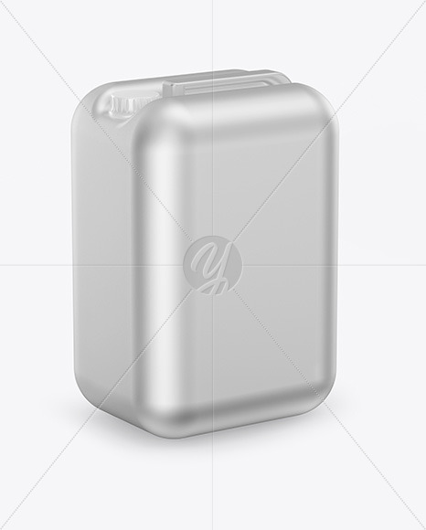 Metallic Jerrycan Mockup
