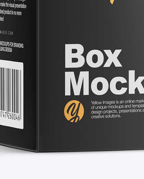 Green Glass Bottle with Box Mockup PSD #5