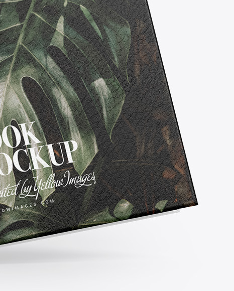 Two Hardcover Books w  Leather Covers Mockup PSD #5