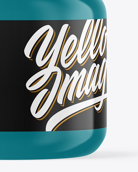 Glossy Dropper Bottle Mockup PSD #1