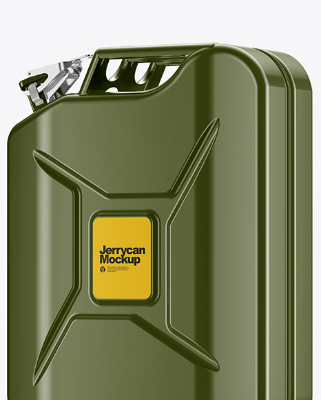 Fuel Jerrycan   Half Side View PSD #1