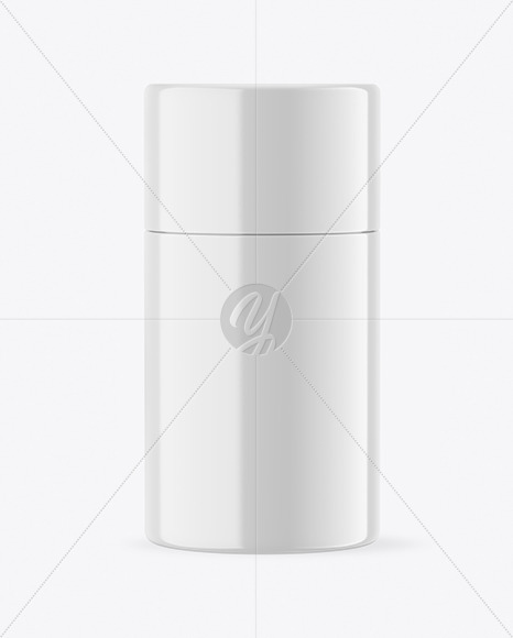 Glossy Paper Tube Mockup