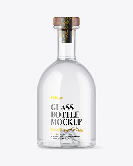 Bottle with Wooden Cap