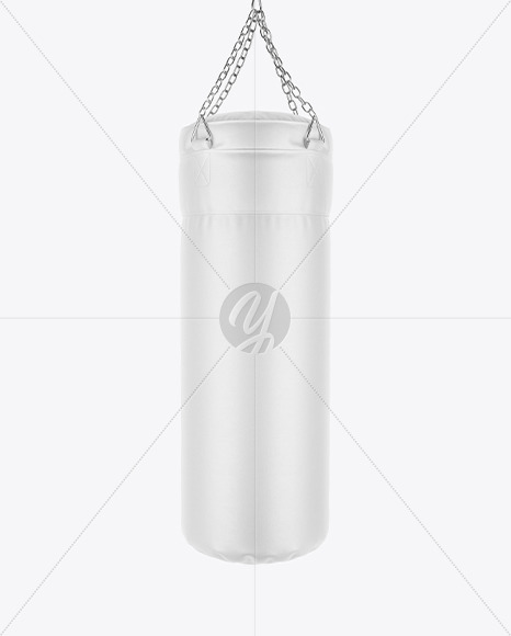 Punching Bag Mockup Front View In Object Mockups On Yellow Images Object Mockups