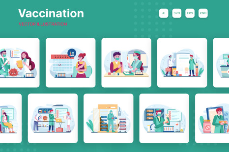 M217_Vaccination Illustrations