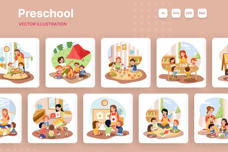M235_Preschool Illustrations