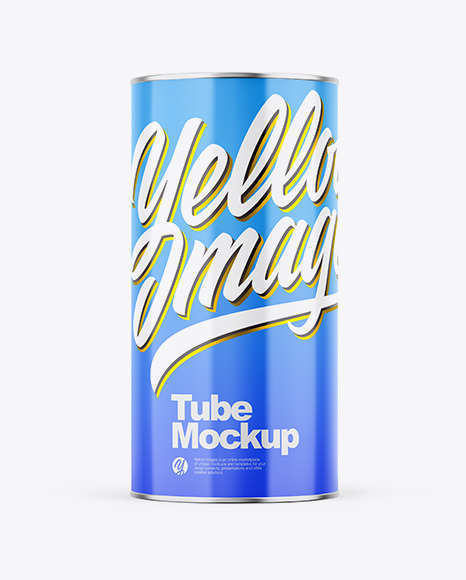Glossy Tube Mockup