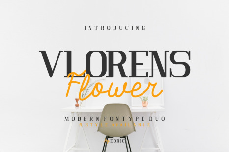 Vlorens Flower Fonts