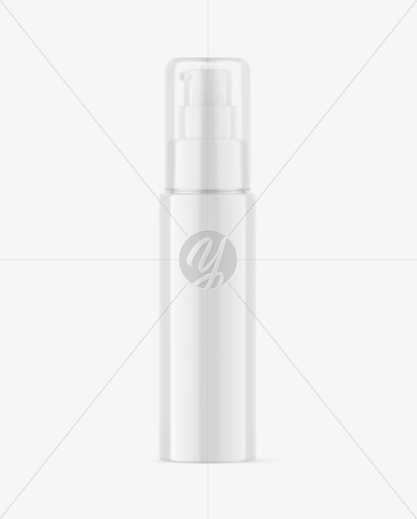 Glossy Plastic Sanitizer Bottle Mockup Glossy Plastic Sanitizer Bottle Mockup