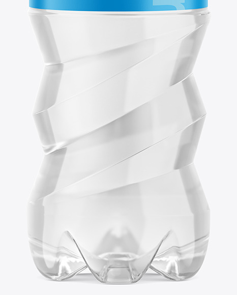 500ml Clear Plastic Water Bottle Mockup PSD #7