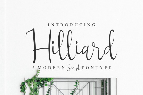 Hilliard Script Font