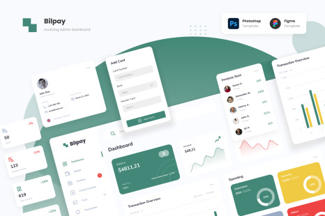Bilpay - Invoicing Admin Dashboard Template