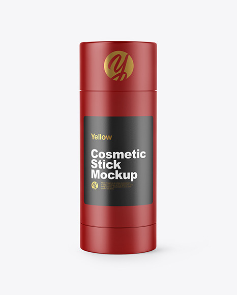 Matte Deodorant Mockup