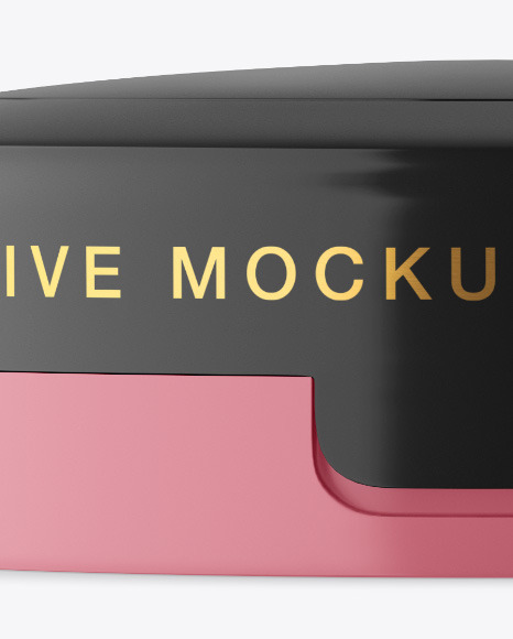 Glossy Compact Powder Mockup PSD #2