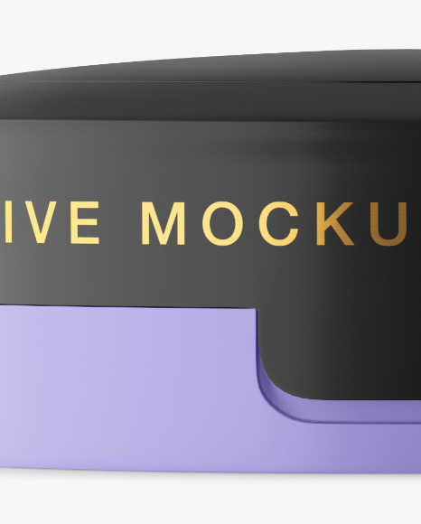 Matte Compact Powder Mockup PSD #2